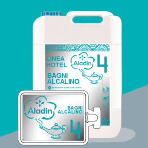 ALADIN 4 HOTEL ALCALINO DETERGENTE PER BAGNI